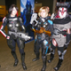 Illustration for article titled PAX Cosplay: Near-Naked emSims/em Dude, a FemShep Team-Up and Dark Phoenix
